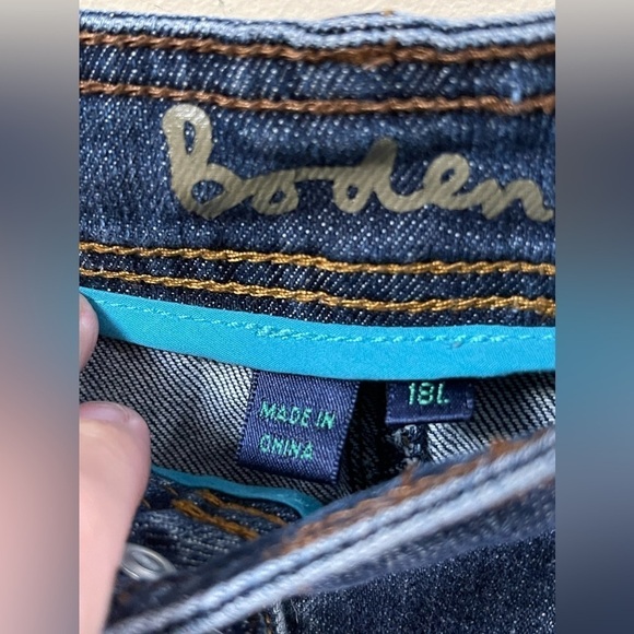 Boden Denim Skirt Size 18L - Picture 3 of 4